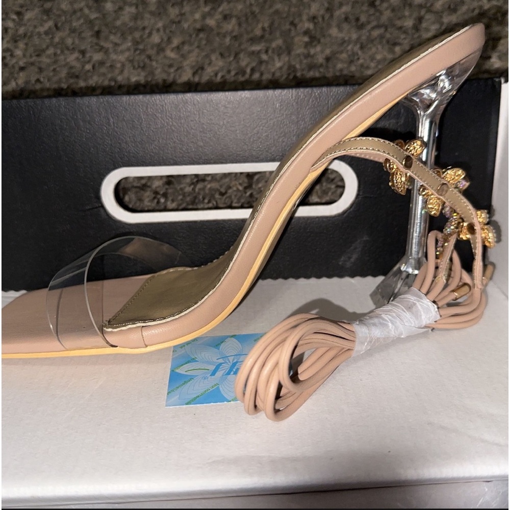 butterfly baby heels -